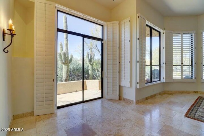 Skye Top great room to patio