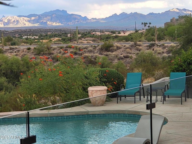 Mountain views twilight