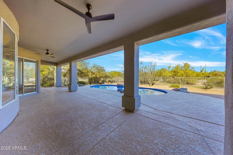 Expansive Covered Patio