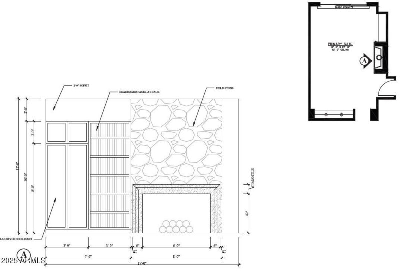 Fireplace in Primary