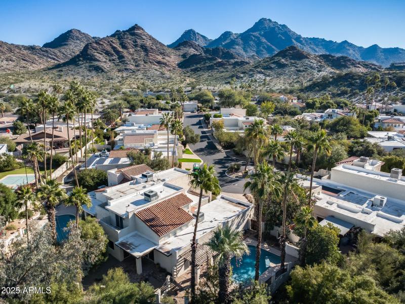 Aerial Overview of Home