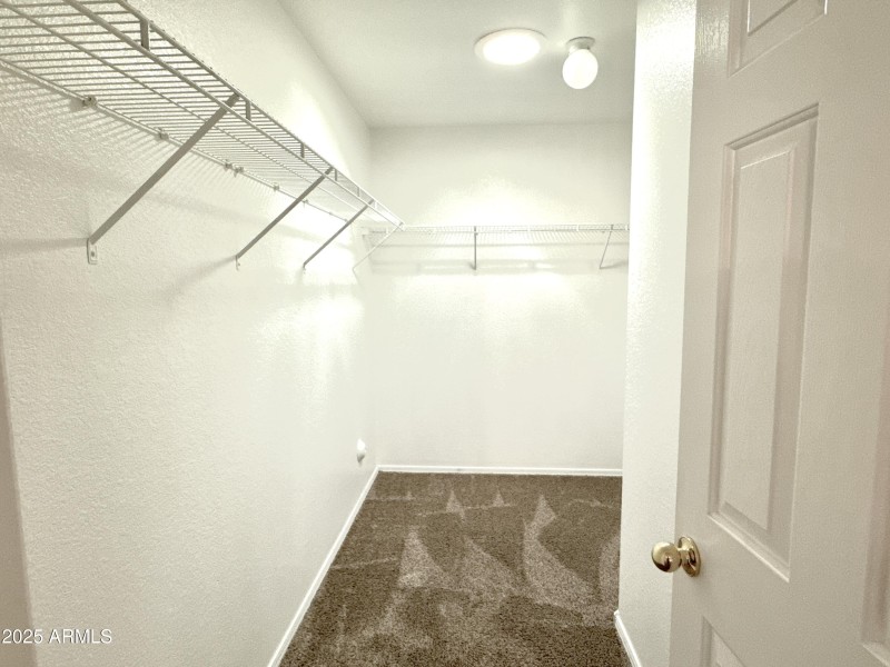 Walk-in closet and Owner suite