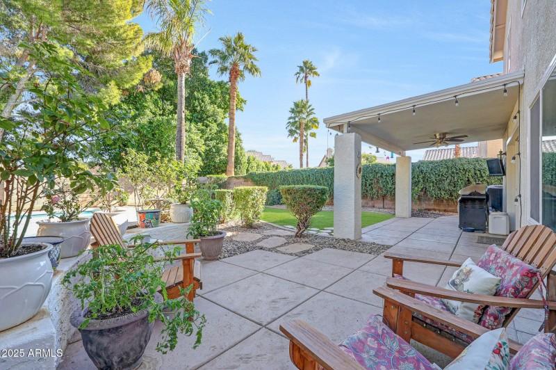 Resort-like backyard oasis