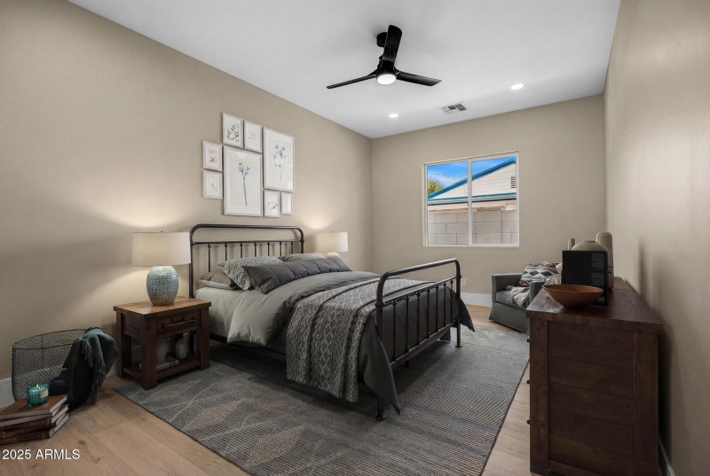 (Virtually Staged) Bedroom 3