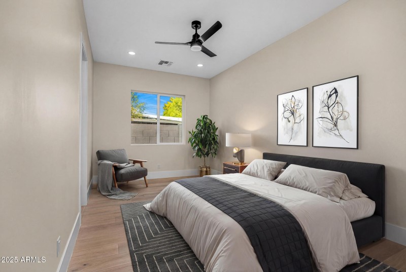 (Virtually Staged) Bedroom 2