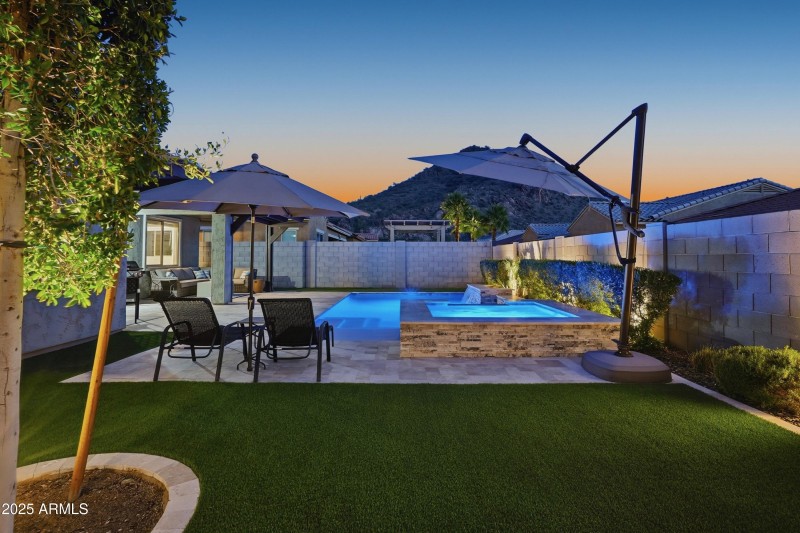 Backyard Mountain View