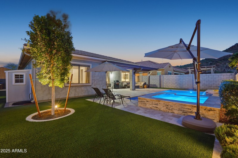 Backyard Mountain View