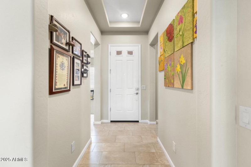 Inviting foyer