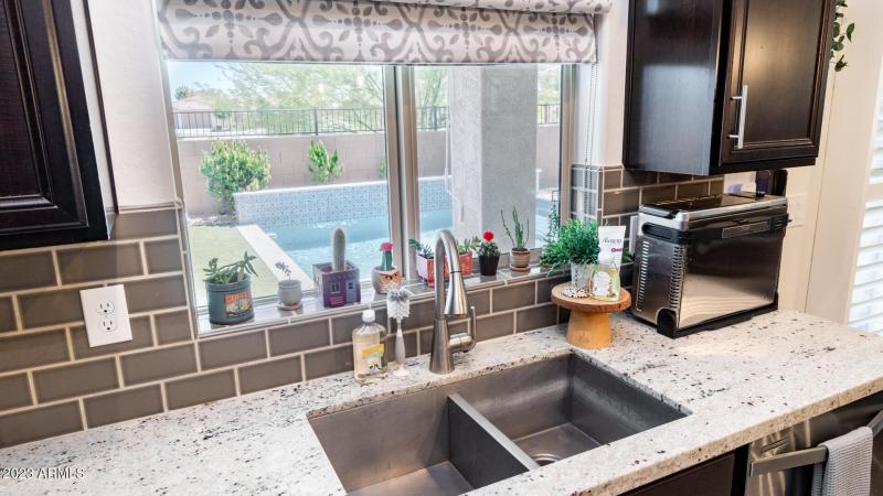 23 Kitchen view to backyard