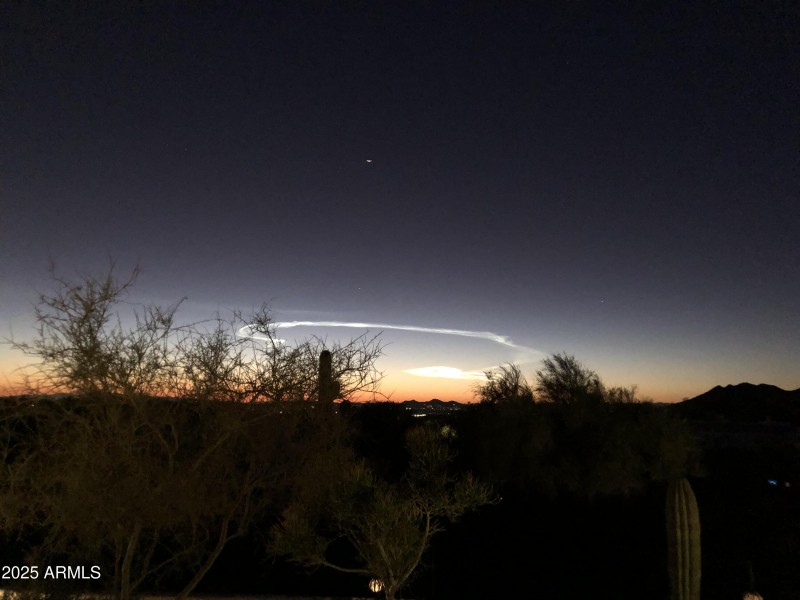 Backyard Evening View