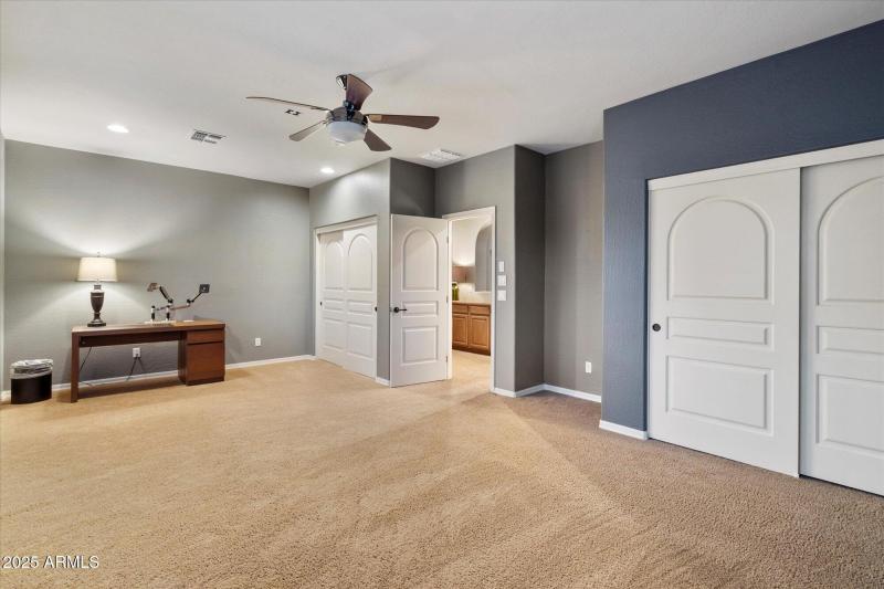 Bed or media room