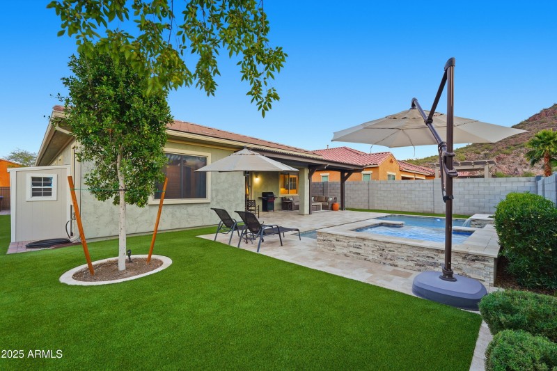 Backyard Mountain View