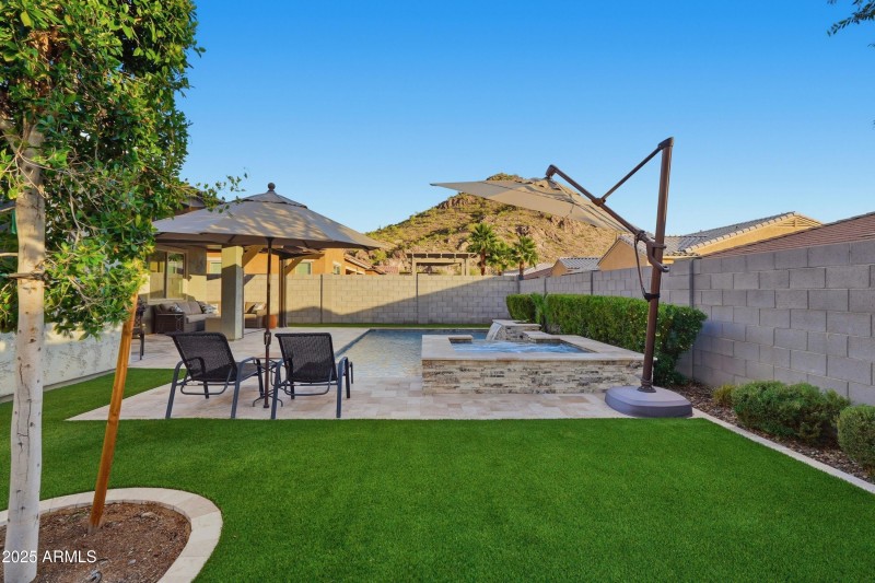 Backyard Mountain View