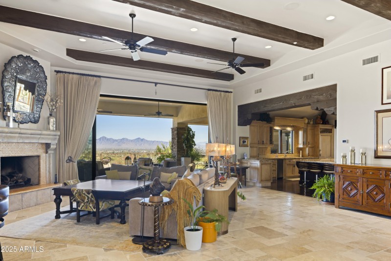 Great Room Opens to Patio