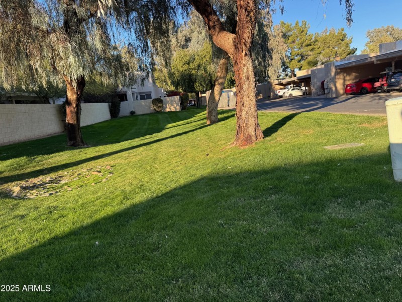 Common Area on Corner