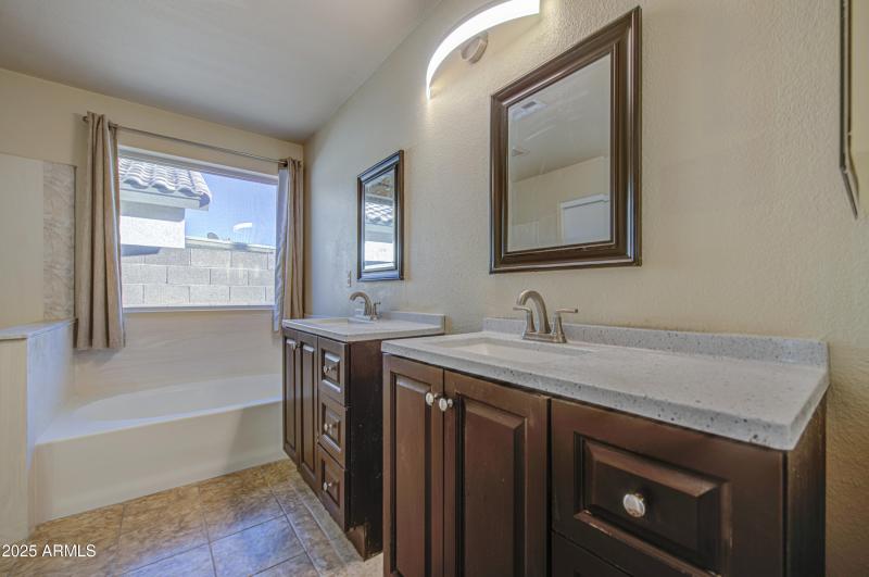 Primary Bath Double Sinks