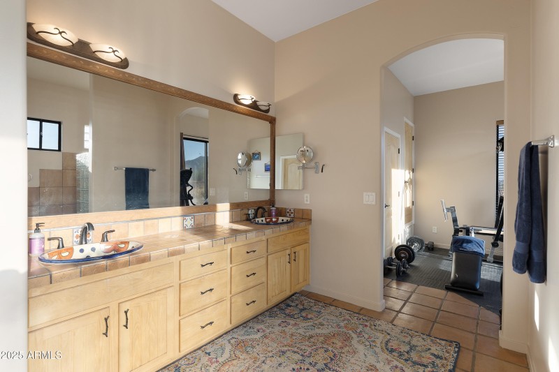 Primary Bathroom with Dual Sinks