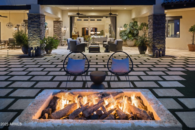 Enjoy the Desert by the Fire