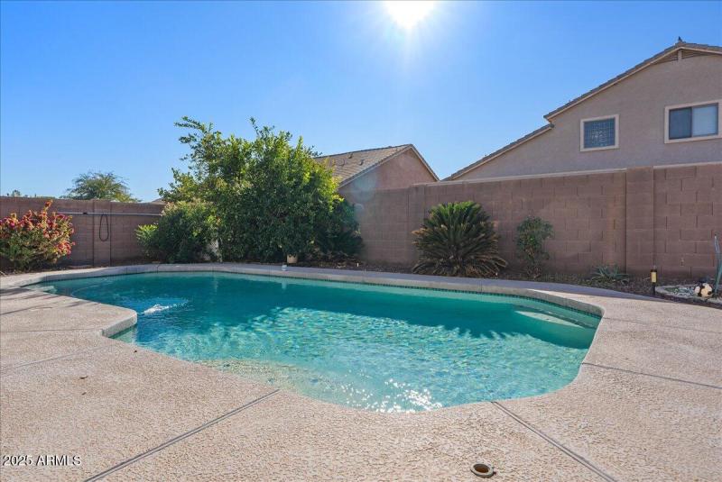 33-Back patio and pool
