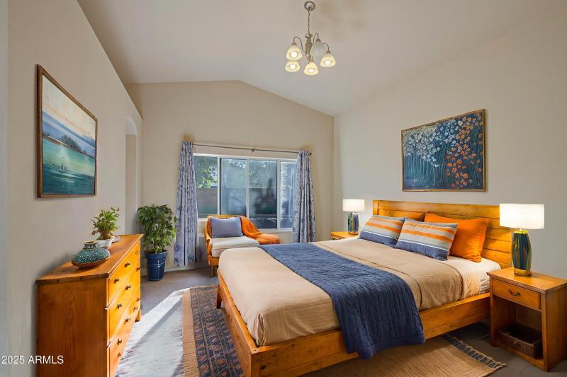 Primary Bedroom Virtually Staged