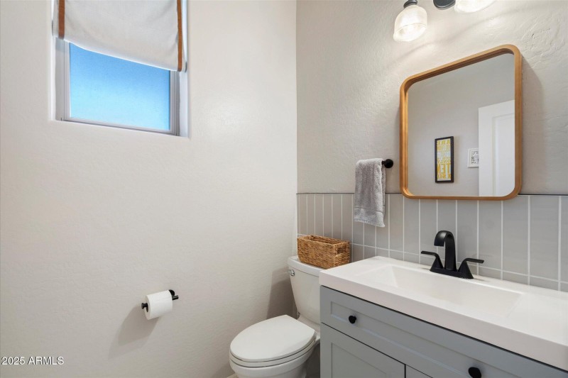 Half-bath downstairs