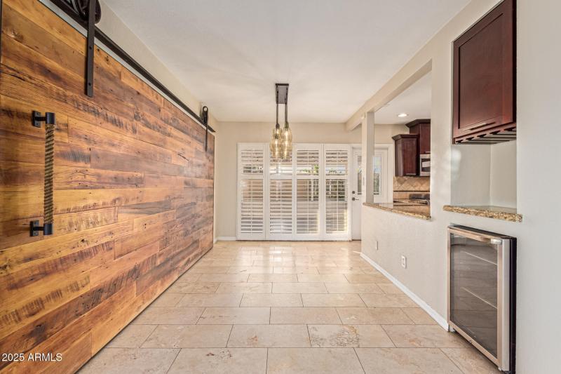 view towards back patio