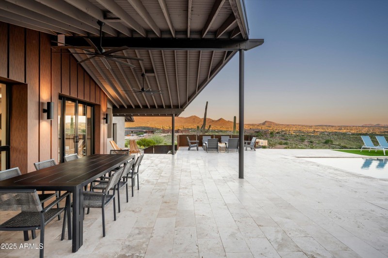 Spacious Covered Patio Area