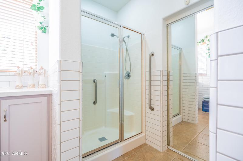 Shower & Walk In Closet