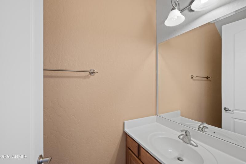 Half bathroom on main floor