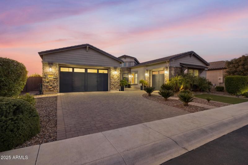 Twilight Front of House