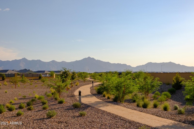 WALKING TRAILS AND OPEN SPACE