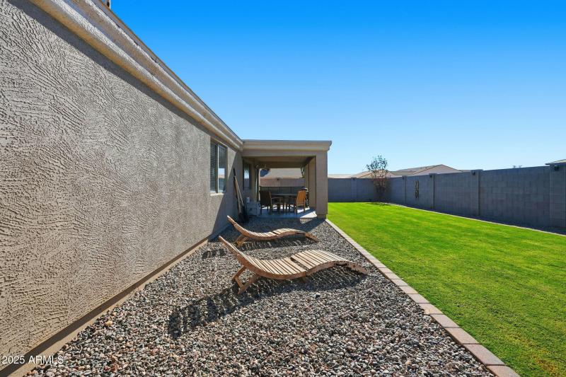 Beautifully Landscaped Backyard