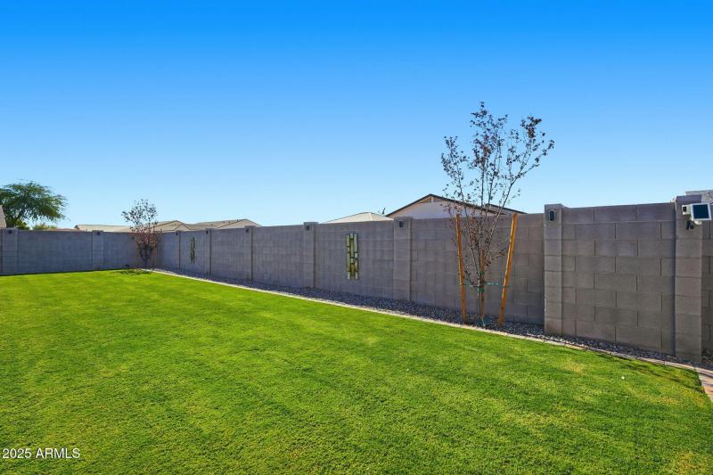 Beautifully Landscaped Backyard