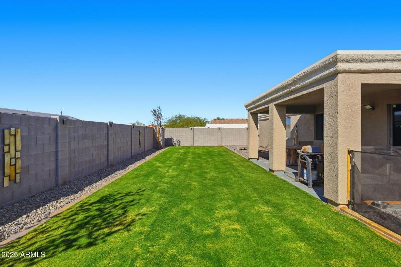 Beautifully Landscaped Backyard