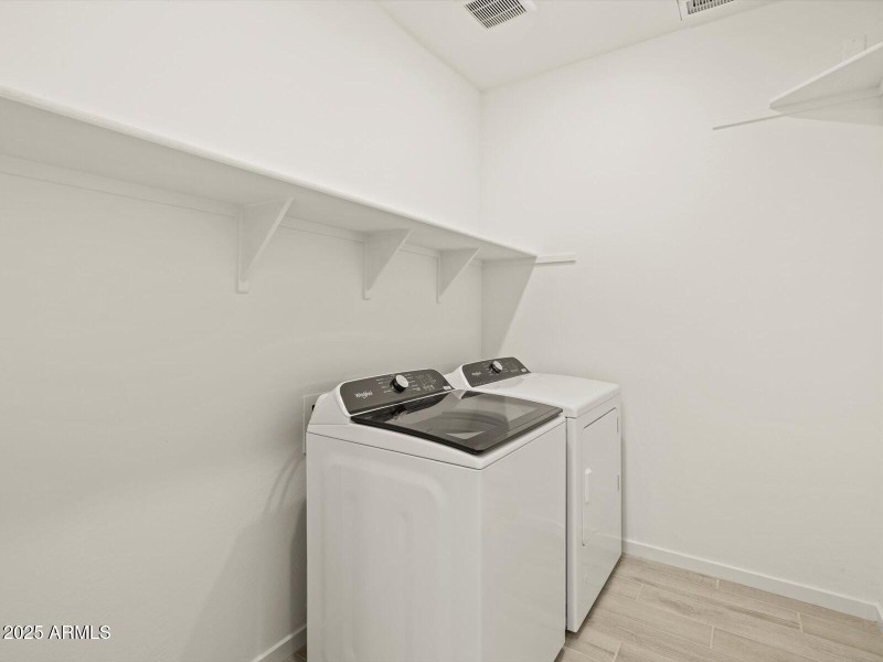 Included Washer & Dryer