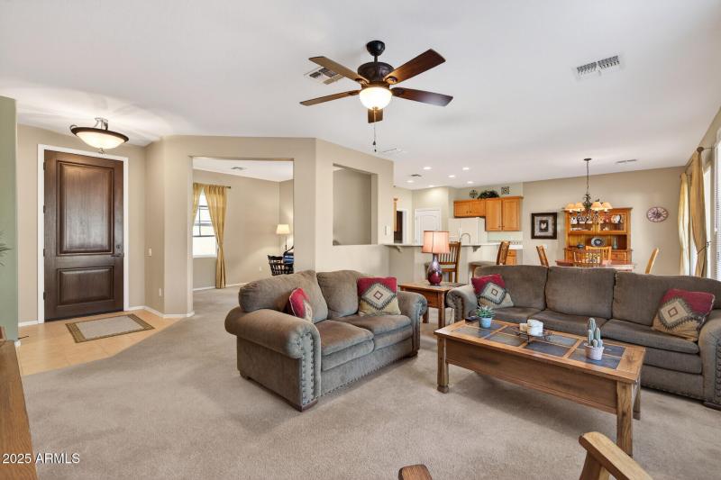 Great Room toward Den