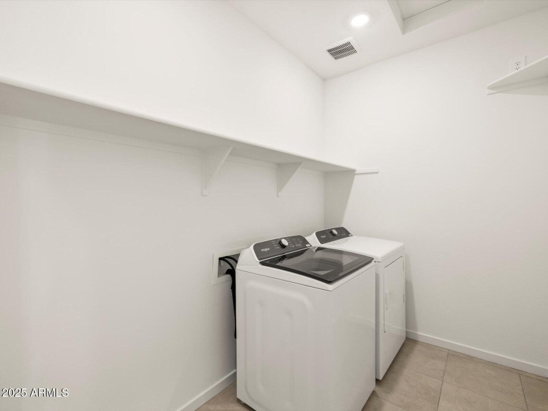 Included Washer & Dryer