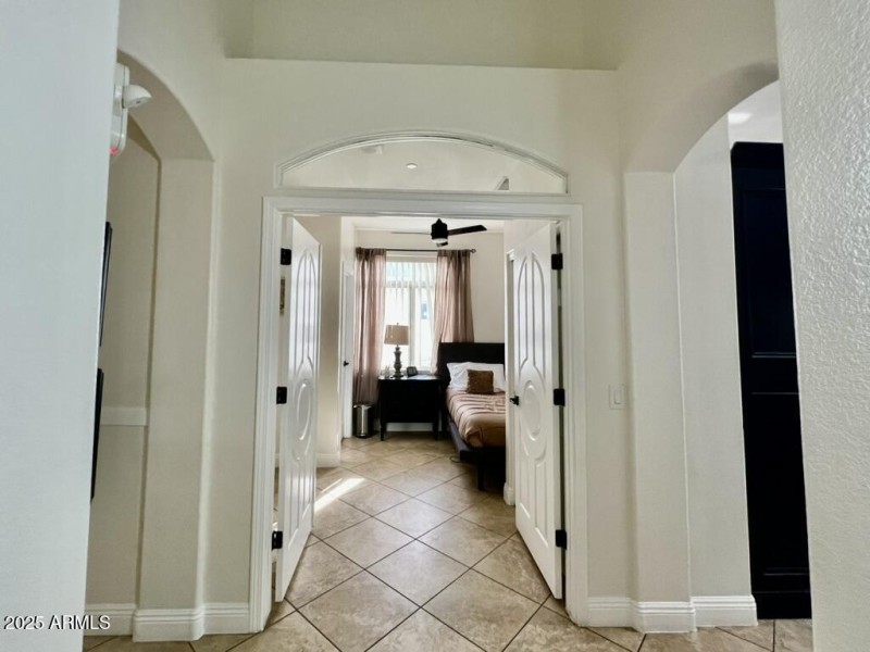 Tile Floors & Wide Halls