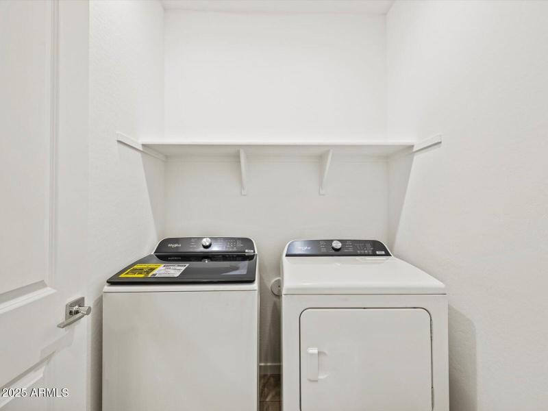 Included Washer & Dryer