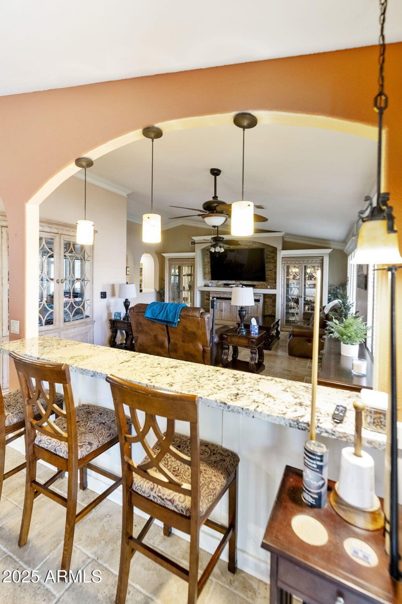 Dining Room bar view to Great Room