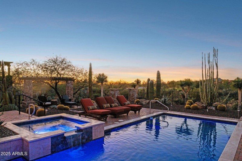 Sunset Backyard