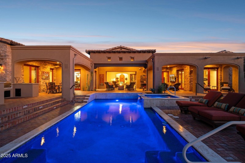 Sunset Backyard