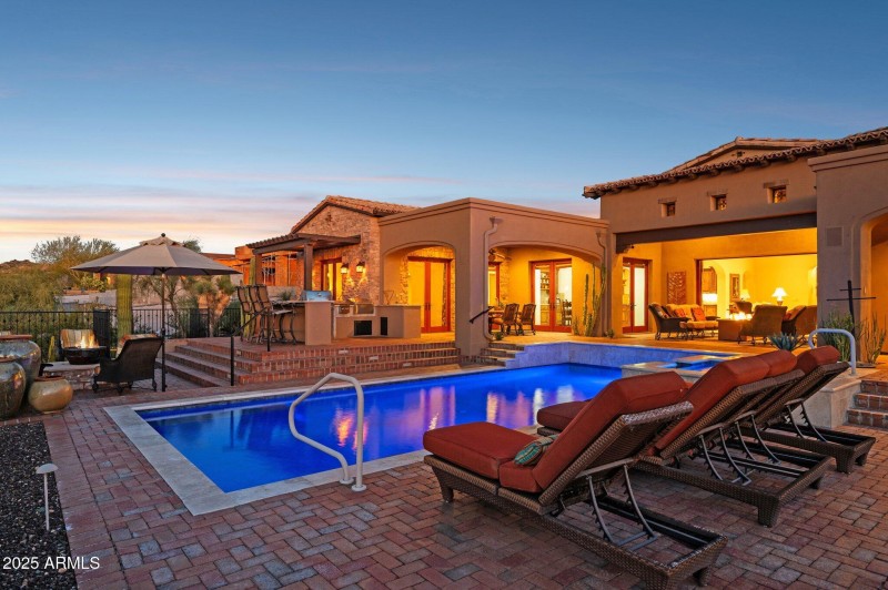 Sunset Backyard