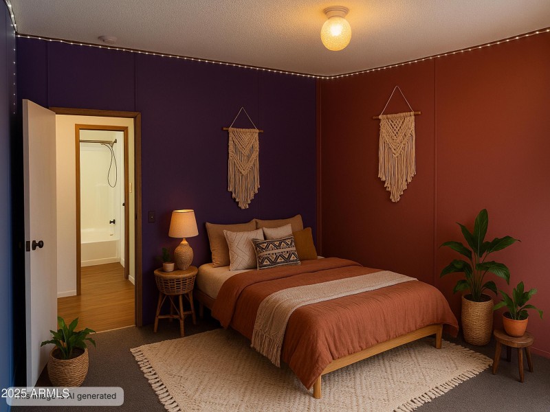 Second bedroom staged Impala