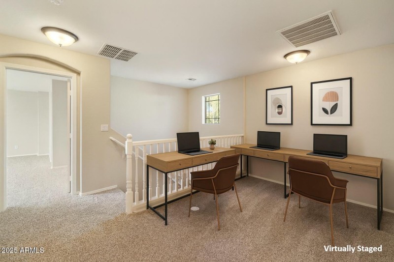 Loft - virtually staged