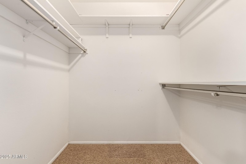 Master walk in Closet