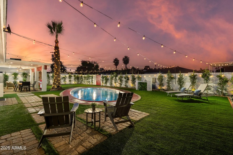 POOL & GRASSY PLAY AREA