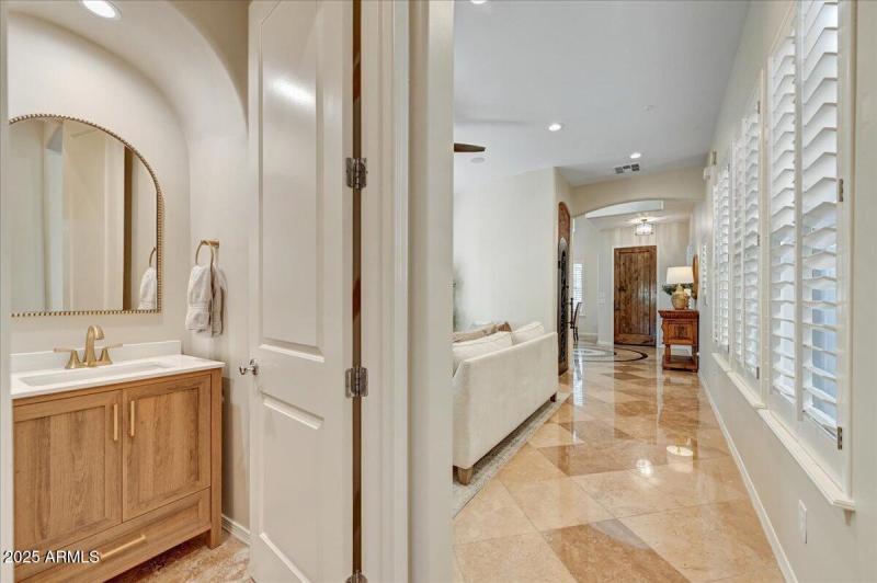 Lovely Powder bathroom