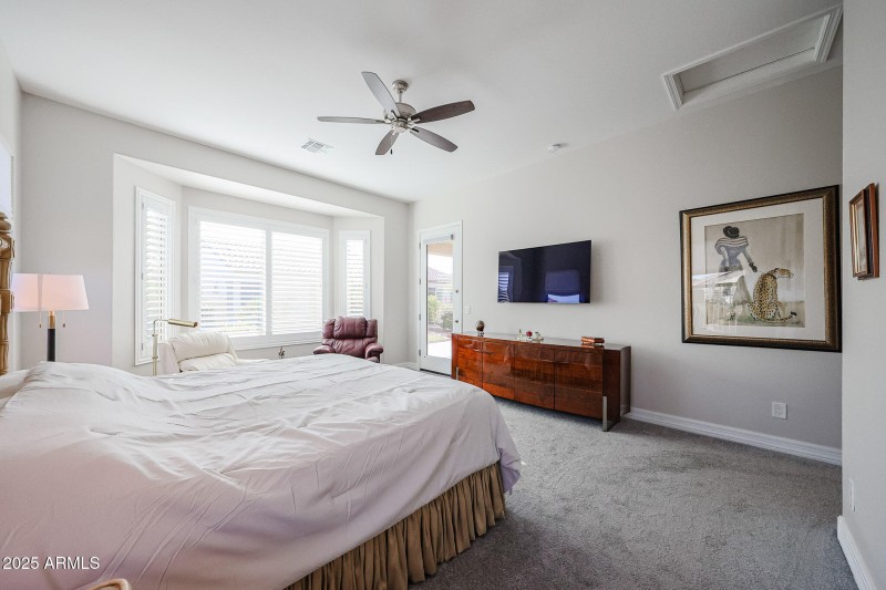 Bay Window in Primary Bedroom