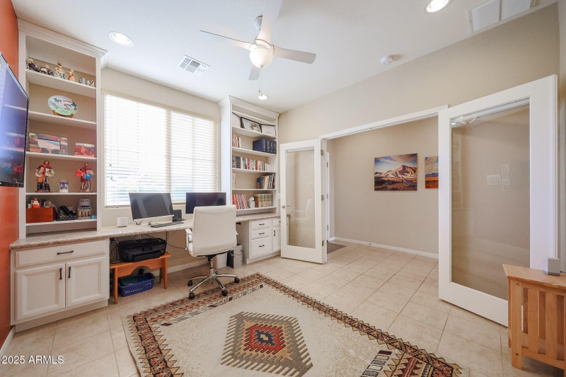 Double Doors to Den/Office